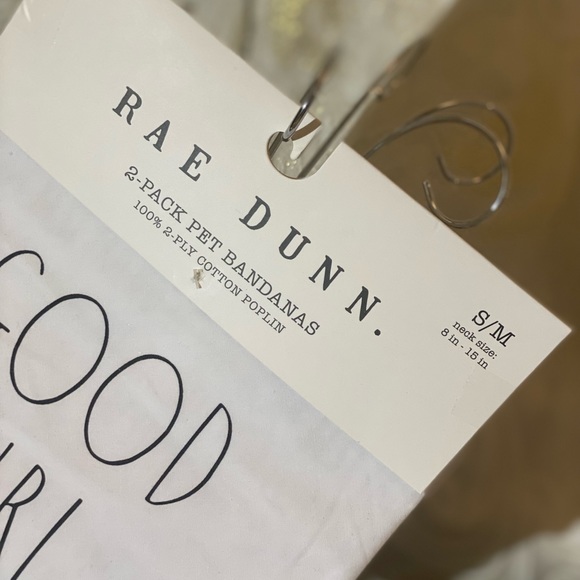 🎉HP🎉 Rae Dunn "GOOD GIRL" Pet Bandanas: Small/Medium - Picture 3 of 4